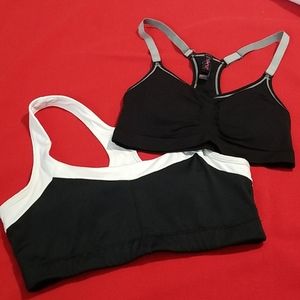 Bundle of two Sport Bras. Size S/M